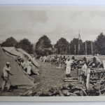 AK Deutschland Feldbäckerei in Frankreich Feldpost 1915 gebraucht #PG780