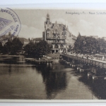 AK Königsberg i. Pr. Neue Schloßteichbrücke 1929 gebraucht #PG811