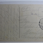 AK Königsberg i. Pr. Schlossteichbrücke Feldpost 1916 gebraucht #PG820