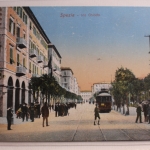 AK La Spezia Via Chiodo 1914 gebraucht #PG826