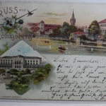 AK Königsberg i. Pr. Mehrbildkarte (Universität usw.) 1897 gebraucht #PG831