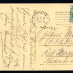 AK Postkarte Humoristisches Ensemble Müller Vandessa 1916 gebraucht #HS110
