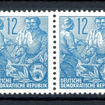 DDR waag. Paar 410 Y I postfrisch geprüft #HS074