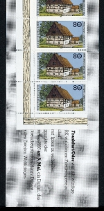 Bund Rotes Kreuz Markenheftchen mit 1820 postfrisch #GZ523