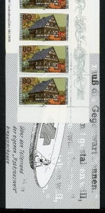 Bund Rotes Kreuz Markenheftchen mit 1884 postfrisch #GZ530