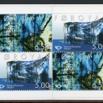 Färöer Markenheftchen MH 19 postfrisch Kunst #HK332
