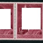 Deutsches Reich 813 y postfrisch waag. 5er Streifen #HS039