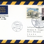 Bund Lufthansa Erstflug Frankfurt-Prag 2.4.66 504 #HO560