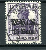 Deutsche Besetzung 1. WK Rumänien 5 a gestempelt geprüft Hochstädter #HO791