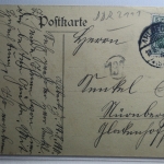 AK Ostseebad Ahlbeck Bewegte See 1910 gebraucht #PG915