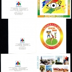 Aserbaidschan 3 Cept Markenheftchen von 2002-2004 postfrisch #HO733