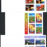 Aserbaidschan 3 Cept Markenheftchen von 2002-2004 postfrisch #HO733