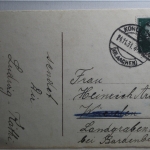 AK Deutschland Glückwunschkarte 1931 gebraucht #PG981