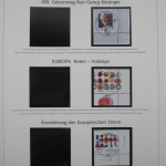 BRD 2002-2004 gestempelt im Deutschland plus Vordruck der Deutschen Post #LS520