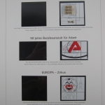 BRD 2002-2004 gestempelt im Deutschland plus Vordruck der Deutschen Post #LS520