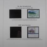 BRD 2002-2004 gestempelt im Deutschland plus Vordruck der Deutschen Post #LS520