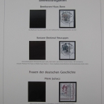 BRD 2002-2004 gestempelt im Deutschland plus Vordruck der Deutschen Post #LS520