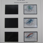 BRD 2002-2004 gestempelt im Deutschland plus Vordruck der Deutschen Post #LS520