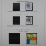 BRD 2002-2004 gestempelt im Deutschland plus Vordruck der Deutschen Post #LS520
