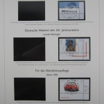 BRD 2002-2004 gestempelt im Deutschland plus Vordruck der Deutschen Post #LS520