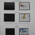 BRD 2002-2004 gestempelt im Deutschland plus Vordruck der Deutschen Post #LS520