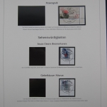 BRD 2002-2004 gestempelt im Deutschland plus Vordruck der Deutschen Post #LS520