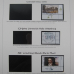 BRD 2002-2004 gestempelt im Deutschland plus Vordruck der Deutschen Post #LS520