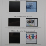 BRD 2002-2004 gestempelt im Deutschland plus Vordruck der Deutschen Post #LS520