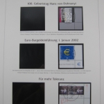 BRD 2002-2004 gestempelt im Deutschland plus Vordruck der Deutschen Post #LS520