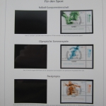 BRD 2002-2004 gestempelt im Deutschland plus Vordruck der Deutschen Post #LS520