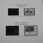 BRD 2002-2004 gestempelt im Deutschland plus Vordruck der Deutschen Post #LS520