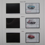BRD 2002-2004 gestempelt im Deutschland plus Vordruck der Deutschen Post #LS520