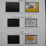 BRD 2002-2004 gestempelt im Deutschland plus Vordruck der Deutschen Post #LS520