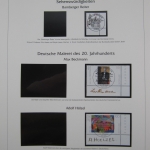 BRD 2002-2004 gestempelt im Deutschland plus Vordruck der Deutschen Post #LS520