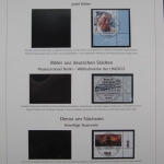 BRD 2002-2004 gestempelt im Deutschland plus Vordruck der Deutschen Post #LS520