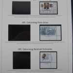 BRD 2002-2004 gestempelt im Deutschland plus Vordruck der Deutschen Post #LS520