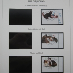 BRD 2002-2004 gestempelt im Deutschland plus Vordruck der Deutschen Post #LS520