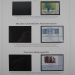 BRD 2002-2004 gestempelt im Deutschland plus Vordruck der Deutschen Post #LS520