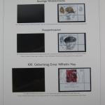 BRD 2002-2004 gestempelt im Deutschland plus Vordruck der Deutschen Post #LS520