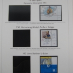 BRD 2002-2004 gestempelt im Deutschland plus Vordruck der Deutschen Post #LS520