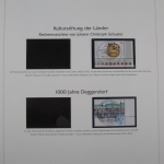 BRD 2002-2004 gestempelt im Deutschland plus Vordruck der Deutschen Post #LS520