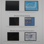 BRD 2002-2004 gestempelt im Deutschland plus Vordruck der Deutschen Post #LS520