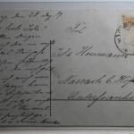 AK Deutschland Grußkarte 1917 gebraucht #PH048