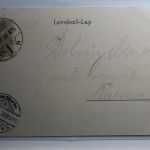 AK Szeged Tisza szobor 1916 gebraucht #PH141