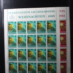 Liechtenstein 884-886 postfrisch als Kleinbogen #TQ229
