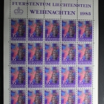 Liechtenstein 884-886 postfrisch als Kleinbogen #TQ229