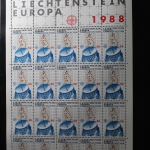 Liechtenstein 937-938 postfrisch als Kleinbogen #TQ292