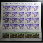 Liechtenstein 974-977 postfrisch als Kleinbogen #TQ276