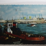 AK Rotterdam Hafenansicht 1965 gebraucht #PH243