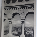 AK Budapest Blick auf das Palament von der Fischerbastei 1919 gebraucht #PH233